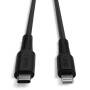 LINDY USB-C an Lightning Kabel schwarz 0.5m verstärkt (31285)