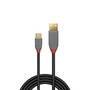 LINDY USB 2.0 Kabel Typ A/C Anthra Line M/M 1m (36886)