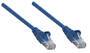 Intellinet Network Patch Cable - Cat6 - 1.5m - Blue - Copper - S/FTP - LSOH / LSZH - PVC - RJ45 - Gold Plated Contacts - Snagless - Booted - Lifetime Warranty - Polybag - 1.5 m - Cat6 - S/FTP (S-STP) - RJ-45 - RJ-45