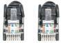 Intellinet Network Patch Cable - Cat6 - 1m - Black - CCA - U/UTP - PVC - RJ45 - Gold Plated Contacts - Snagless - Booted - Polybag - 1 m - Cat6 - U/UTP (UTP) - RJ-45 - RJ-45 - Black