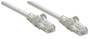 Intellinet Network Patch Cable - Cat6 - 15m - Grey - CCA - U/UTP - PVC - RJ45 - Gold Plated Contacts - Snagless - Booted - Polybag - 15 m - Cat6 - U/UTP (UTP) - RJ-45 - RJ-45 - Grey
