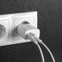 LINDY USB 2-Port Charger 20W, 1x USB-C PD & 1x USB-A, weiß (73413)