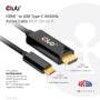 Club 3D HDMI-USB-C 4K60Hz Active Cable M/M 1.8m - Cable - Digital
