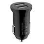 Techly USB Autoladegerät 4800mA 2p Schwarz (IUSB2-CAR5-A48)