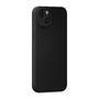 dbramante Monaco Silikon Case mit MagSafe für iPhone 13/14/15/16e, schwarz
