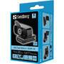 SANDBERG USB Chat Webcam 1080P HD - 2 MP - 1920 x 1080 pixels - Full HD - 30 fps - 1080p - H.264 - M-JPEG - YUV