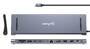 MANHATTAN Dockingstation 12-in-1 4K 1xHDMI 2xDP 3xUSB-A (190305)