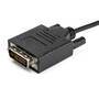 STARTECH.COM USB-C to DVI Adapter Cable - 2m 6 ft. - 1920 x 1200 (CDP2DVIMM2MB)