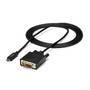 STARTECH.COM USB-C to DVI Adapter Cable - 2m 6 ft. - 1920 x 1200 (CDP2DVIMM2MB)