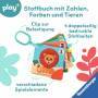 Ravensburger 4854 Play+ Mein allererstes Spielbuch: Zahlen und Farben, Stoffbuch, Kuschelbuch, Baby-