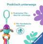 Ravensburger 4853 Play+ Zwitscher-Vogel, Holz-Greifling, Kuscheltier mit Zwitscher-Bauch, Zahnungshi