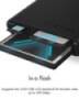 ICY BOX IB-CR301-U3 - CF,MicroSD (TransFlash),SD,SDHC,SDXC - Black - 5000 Mbit/s - Aluminum - USB 3.2 Gen 1 (3.1 Gen 1) - 44 g