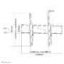 Neomounts WAH 60"-100" 1TFT         schw. Max.125 (LFD-W2000)
