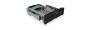ICY BOX IB-173SSK - 13.3 cm (5.25") - Storage drive tray - 2.5/3.5" - SATA - SATA II - SATA III - Serial Attached SCSI (SAS) - Black - Aluminium
