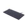 R-Go Compact Break Keyboard - QWERTZ (DE) - black - wired - Mini - USB - QWERTZ - Black