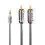 LINDY Audiokabel an Phono 3.5mm Cromo line 1m (35333)