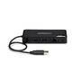 StarTech.com USB 3.0 Mini Dock - Dual Monitor USB-A Docking Station with DisplayPort 4K 60Hz Video & Gigabit Ethernet - 1ft (30cm) cable - Portable USB 3.1 Gen 1 Type-A Laptop Adapter - Wired - USB 3.2 Gen 1 (3.1 Gen 1) Type-A - 10,100,1000 Mbit/s - IEEE 