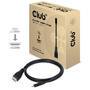 Club 3D Micro HDMI™ to HDMI™ 2.0 4K60Hz Cable 1M / 3.28Ft - 1 m - HDMI Type D (Micro) - HDMI Type A (Standard) - 3D - 18 Gbit/s - Black