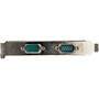 StarTech.com 2-port PCI Express RS232 Serial Adapter Card - PCIe RS232 Serial Host Controller Card - PCIe to Dual Serial DB9 Card - 16950 UART - Expansion Card - Windows & Linux - PCIe - Serial - PCIe 1.1 - RS-232 - Green - 222366 h