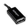 STARTECH.COM 5in Micro USB to USB OTG Host Adapter M/F (UUSBOTG)