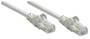 Intellinet Network Patch Cable - Cat5e - 7.5m - Grey - CCA - U/UTP - PVC - RJ45 - Gold Plated Contacts - Snagless - Booted - Polybag - 7.5 m - Cat5e - U/UTP (UTP) - RJ-45 - RJ-45 - Grey