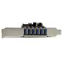 STARTECH.COM 7 Port PCI Express SuperSpeed USB 3.0 Card Adapter (PEXUSB3S7)
