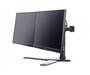 IIYAMA DS1002D-B1 Dual-Monitor Tischhalterung mit Standfuss für Displays von 10-30Zoll VESA 75x75 mm