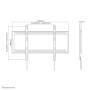 Neomounts WAH 60"-100" 1TFT         schw. Max.125 (LFD-W1000)
