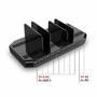 LINDY 10-Port USB-Ladestation 120W, 2xUSB-C 5V3A/8xUSB 2,4A (73435)