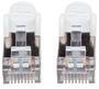 Intellinet Network Patch Cable - Cat6 - 5m - White - Copper - S/FTP - LSOH / LSZH - PVC - RJ45 - Gold Plated Contacts - Snagless - Booted - Polybag - 5 m - Cat6 - S/FTP (S-STP) - RJ-45 - RJ-45 - White