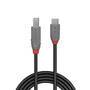 LINDY USB 3.2 Kabel Typ C/B Anthra Line 2m (36667)