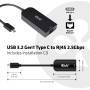 Club 3D Club3D Adapter USB 3.2 Typ C > RJ45 2.5Gb         St/Bu retail (CAC-1520)