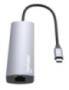 MANHATTAN USB-C PD 6-in-1 4K Dockingstation USB-C-Stecker auf 1xHDMI 4K60Hz 3xUSB-A 5 Gbit/s 1xUSB-C