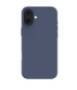dbramante Monaco Silikoncase mit MagSafe für iPhone 16 Plus, blau