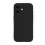 dbramante Monaco Silikoncase mit MagSafe für iPhone 16, schwarz