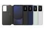 Samsung Mobilfunkzubehör Samsung Smartphone Smart View Wallet Case Black for S24 FE (EF-ZS721CBEGWW)