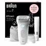 Braun Silk-épil 7-441 Epilierer weiß/silber