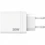 Verbatim USB Wall Charger 30W 1xUSB-C PD 3xUSB-A weiß    49701 Ladegeräte -Universal-