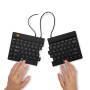 R-Go Split Break Ergonomic Keyboard - QWERTY (US) - black - wired - Mini - Wired - USB - QWERTY - Black