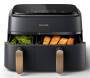 Philips NA352/00 Series 3000, schwarz kupfer Heißluftfritteusen