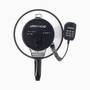 Nedis Megaphon / Reichweite offenes Feld bis zu: 1500 m / max. Lautstärke-Regler: 120 dB / Abnehmbares Mikrofon / Eingebaute Sirene / Bluetooth® / Aufnahemfunktionalität / USB Wiedergabe / Schulterriemen / Schwarz / Weiss