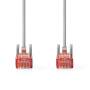 Nedis CAT6-Netzwerkkabel / RJ45 Stecker / RJ45 Stecker / U/UTP / 0.50 m / Rund / PVC / Grau / Label