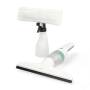 Nedis Akku-Fenstersauger / 12 W / 1200 Pa / Kapazität Schmutzwassertank: 60 ml / Abnehmbarer Schmutzwassertank / Grün / Weiss