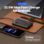 UGREEN 10000mAh Two-way Fast Charging Powerbank Black Mobile Stromversorgung