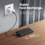 UGREEN 10000mAh Two-way Fast Charging Powerbank Black Mobile Stromversorgung