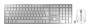 Cherry DW 9100 SLIM - RF Wireless + Bluetooth - QWERTZ - Silver - Mouse included