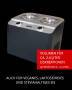 Unold EISMASCHINE 2X1,2L        250W (48830 DOPPIO    NERO)