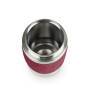 EMSA Isolierbecher TRAVEL MUG COMPACT 0.3 Liter weinrot 100% dicht doppelwandige