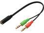 SANDBERG Headset converter (Apple) to PC Konvertiert den einzigen Anschluss von iPhone Headsets in e