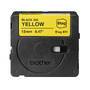 Schriftband Brother 12mmx4m schwarz/gelb BTAG-631 (BTAG631)